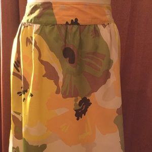 Simple print skirt